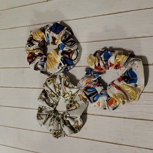 These two hair scruncis are new. One is baby Yoda and other is Transformers.